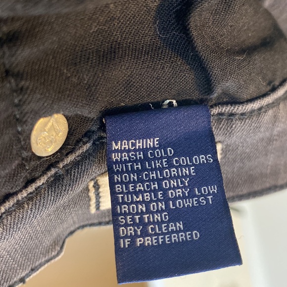 Madewell High Riser Skinny 10 inch High Rise ankle crop jeans in black size 27 - Picture 11 of 16